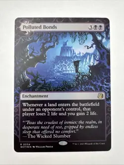 Polluted Bonds Wilds of Eldraine: Enchanting Tales Foil - Image 1