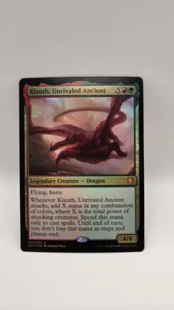 Klauth, Unrivaled Ancient Commander: Adventures in the Forgotten Realms Foil - Image 1