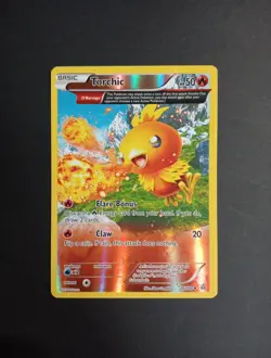 Torchic 26/160 Reverse Holo Pokemon Card 2015 Primal Clash NM - Image 1