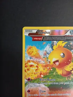 Torchic 26/160 Reverse Holo Pokemon Card 2015 Primal Clash NM - Image 2