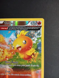 Torchic 26/160 Reverse Holo Pokemon Card 2015 Primal Clash NM - Image 3