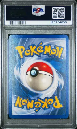 2002 POKEMON LEGENDARY COLLECTION #98 VULPIX-REVERSE FOIL PSA 8 - Image 2