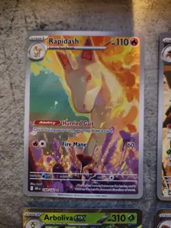 Pokemon Destined Rivals IRs, Full Arts And Ex Lot Of 8 NM - Image 3