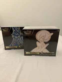 Pokemon TCG Mega Evolution Pokemon Center Exclusive ETB Set of 2 Factory Sealed - Image 2