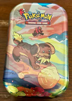 Pokemon TCG Vibrant Paldea Mini Tin - Dachsbun - Image 1
