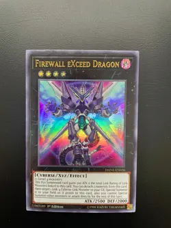 Yugioh Firewall eXceed Dragon DANE-EN036 1st Edition Ultra Rare NM - Image 1