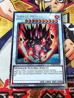 Jurrac Meteor ra04-en139 (NEW) Platinum-Secret Yu-Gi-Oh - Image 1