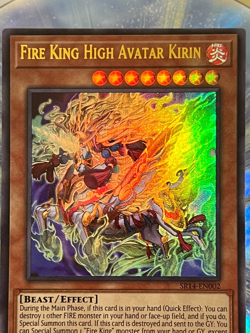 Yu Gi Oh! - Fire King High Avatar Kirin - SR14-EN002 - 1st Ed - Ultra Rare - NM - Image 3