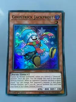 Ghostrick Jackfrost - 1st Edition Super Rare AC18-EN003 Yugioh - Image 1