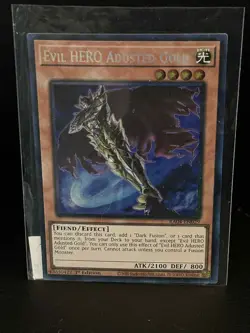 Evil HERO Adusted Gold - RA04-EN029 - Collector's Rare - 1st Edition Quarter Cen - Image 1