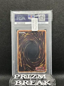 2010 YuGiOh Legendary Collection Blue-Eyes White Dragon Ultra Rare #EN004 PSA 9 - Image 2