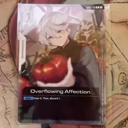 Gundam Card Game TCG Overflowing Affection FIrst Combat Tournament Promo English - Image 1