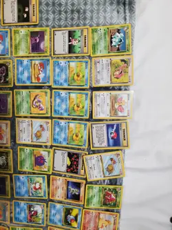 63 Cards 1ST Edition JUNGLE ROCKET FOSSIL WOTC Card Lot Pokemon LP Mostly - Image 2