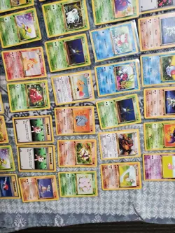 63 Cards 1ST Edition JUNGLE ROCKET FOSSIL WOTC Card Lot Pokemon LP Mostly - Image 5