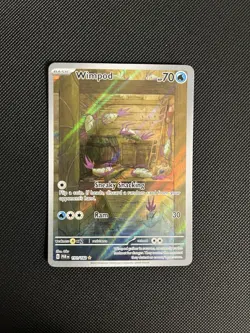 Pokemon TCG Wimpod 191/182 Sv04: Paradox Rift Holo Illustration Rare Card - Image 1