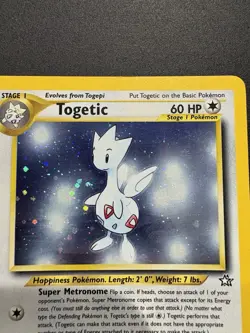 Togetic Neo Genesis Holo Card 16/111 Unlimited Edition NM - Image 2