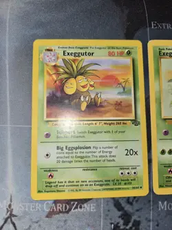 Exeggutor & Exeggcute Jungle Pokemon 2 Card Lot - Image 3