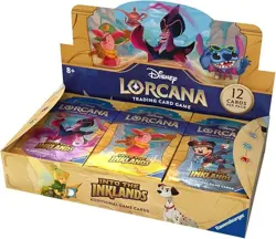 Disney Lorcana Trading Card Game Into the Inklands Booster Box (24 Packs) Sealed - Image 1