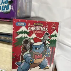 Pokemon 2024 Peru Christmas Set #91 Blastoise Holo US Seller, Rare Card Pikachu - Image 2