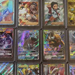 Random Lot Pokemon Card TGC - 5 FULL ART CARDS (1 TRAINER + 4 GX/EX/V OR REG) - Image 3