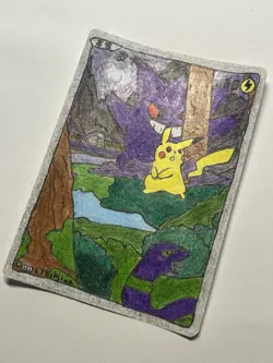 2025 Pokemon Pikachu AR 172/151 Collect 151 Gengar S.Chinese Limited ART CARD!🔥 - Image 2