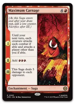 Maximum Carnage #83 (NM) Spider-Man SPM Magic MTG - Image 1
