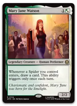 Mary Jane Watson #134 (NM) Spider-Man SPM Magic MTG - Image 1