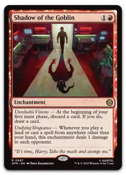 Shadow of the Goblin #87 (NM) Spider-Man SPM Magic MTG - Image 1