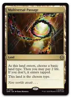 Multiversal Passage #180 (NM) Spider-Man SPM Magic MTG - Image 1
