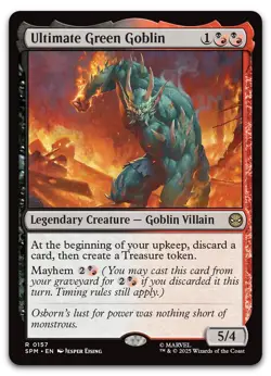 Ultimate Green Goblin #157 (NM) Spider-Man SPM Magic MTG - Image 1
