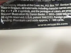 4 MTG NEMESIS Expert Level Empty Wrappers NO CARDS Magic the Gathering 2000 - Image 4