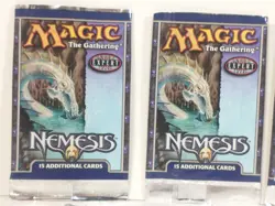 4 MTG NEMESIS Expert Level Empty Wrapper NO CARDS Magic the Gathering 2000 - Image 4