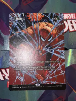 MTG Magic Spiderman Tangle 0038 Regular (Borderless) Marvels Spider-Man - Image 1