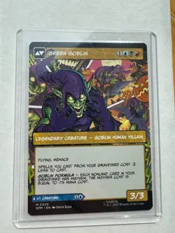 Norman Osborn / Green Goblin - 220 -MTG: Marvel’s Spider-Man -Borderless -Mythic - Image 2