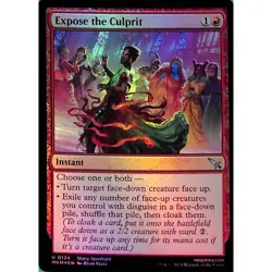 MTG - Expose the Culprit - Foil - Murders at Karlov Manor - Image 1