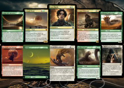 Wurm and Desert Custom Commander EDH Deck, MTG Dune Theme - Image 3