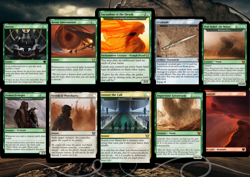 Wurm and Desert Custom Commander EDH Deck, MTG Dune Theme - Image 4