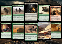 Wurm and Desert Custom Commander EDH Deck, MTG Dune Theme - Image 5