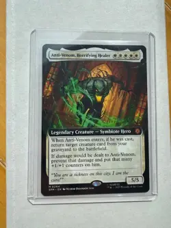 Anti-Venom, Horrifying Healer (Extended Art) 244 (M) MTG Marvel's Spider-Man SPM - Image 1