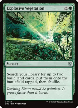 Explosive Vegetation [Aetherdrift] MTG - Image 1