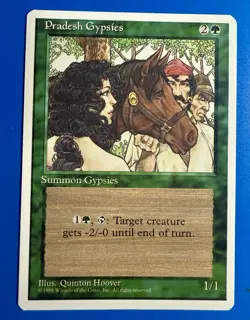 1 BANNED MTG Pradesh G | Fourth Edition | 1995 | Magic The Gathering |NM - Image 1