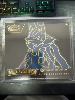 Mega Evolution - Mega Lucario & Mega Gardevoir SEALED POKEMON CENTER ETBs - Image 2
