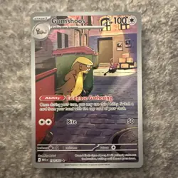 Gumshoos Illustration Rare 153/132 Pokemon Mega Evolution English IR - Image 1