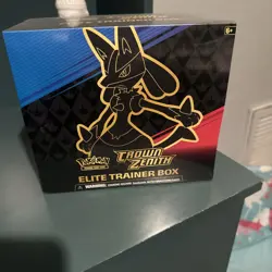 Pokemon TCG Sword & Shield Crown Zenith ETB Factory Sealed - Image 1