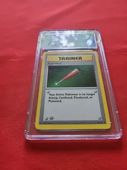 Pokemon: Full Heal 1st Ed Shadowless 82/102 Base Set 1999 - CGC 7.5 - READ -D81 - Image 4