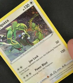 SWIRL - Pokemon - Rayquaza SWSH029 Black Star Promo - Sea & Sky - Crown Zenith - Image 3
