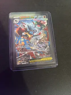 2025 POKEMON MEG EN-MEGA EVOLUTION 179 MEGA LUCARIO EX SPECIAL ILLUSTRATION RARE - Image 1