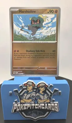 Marshadow 080/132 Me01: Mega Evolution Reverse Holo - Free Shipping NM Pokemon - Image 2