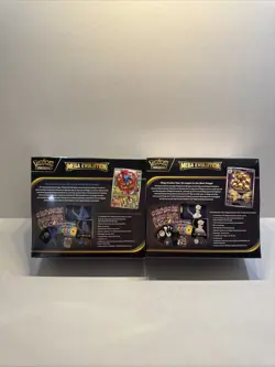 Pokemon TCG Mega Evolution Pokemon Center Exclusive ETB Set of 2 Factory Sealed - Image 2