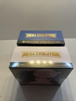 Pokemon TCG Mega Evolution Pokemon Center Exclusive ETB Set of 2 Factory Sealed - Image 5